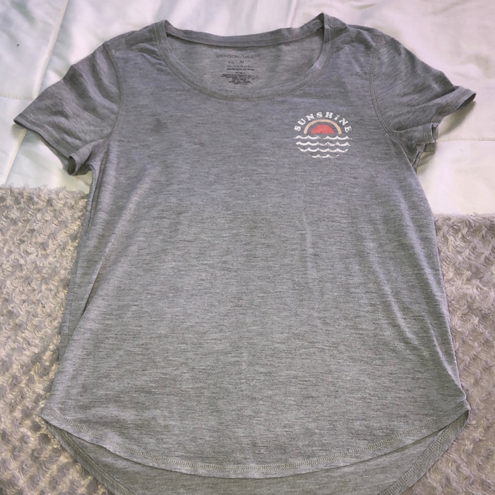 Gray sunshine t shirt